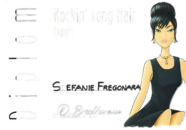 Diplom Rockin' Long Hair von Stefanie Fregonara